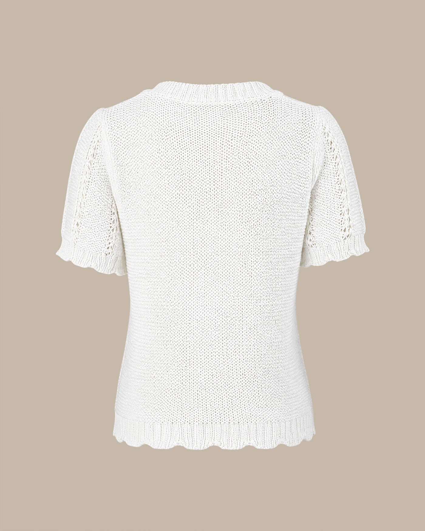 Women's Polyester Knit Sweater Tops - RIHOAS