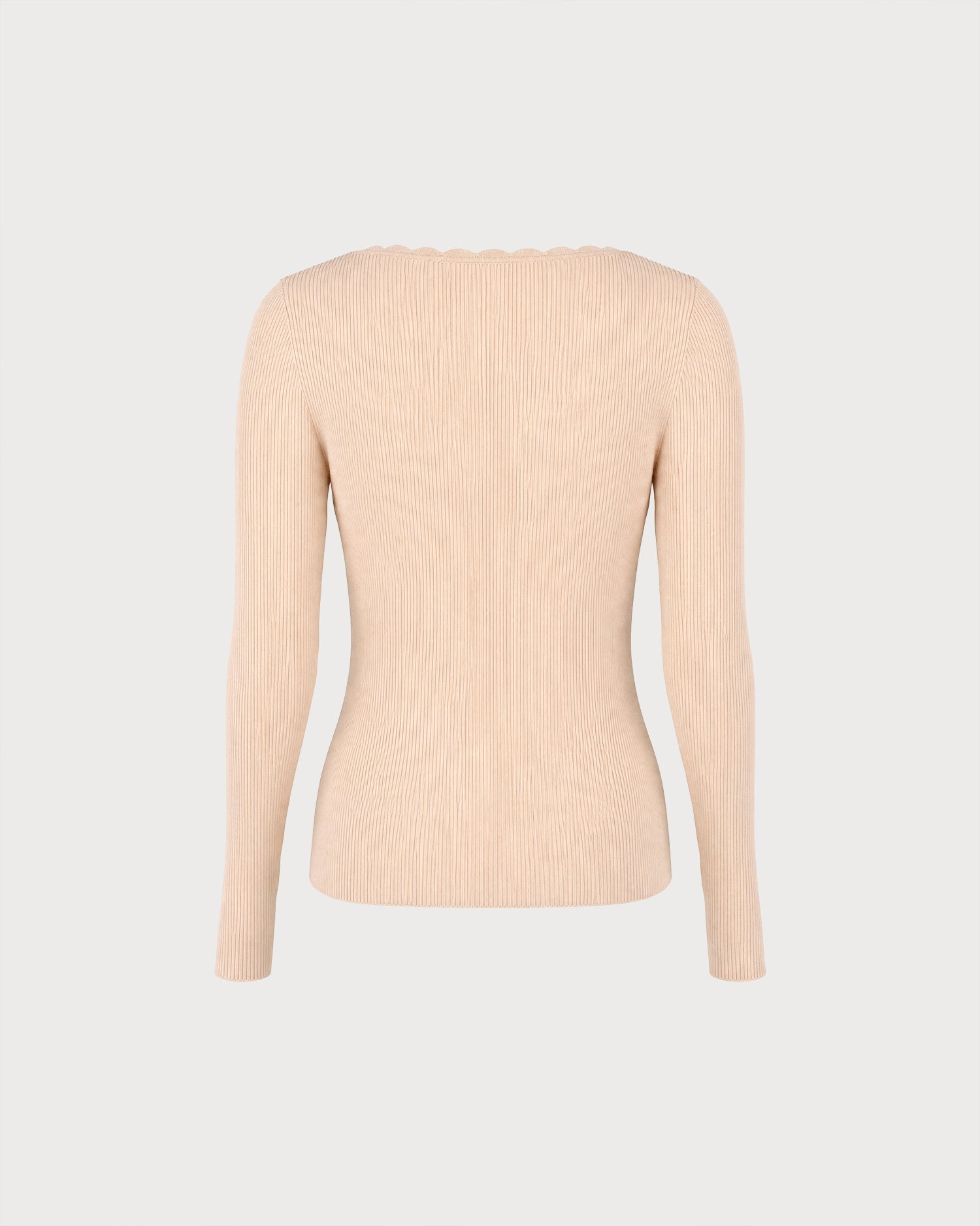 Women's Polyester Knit Sweater - RIHOAS - 02