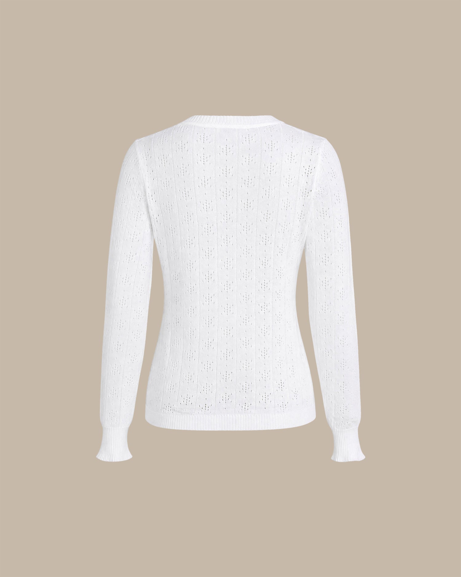 Women's Polyester Knit Sweater - RIHOAS - 03