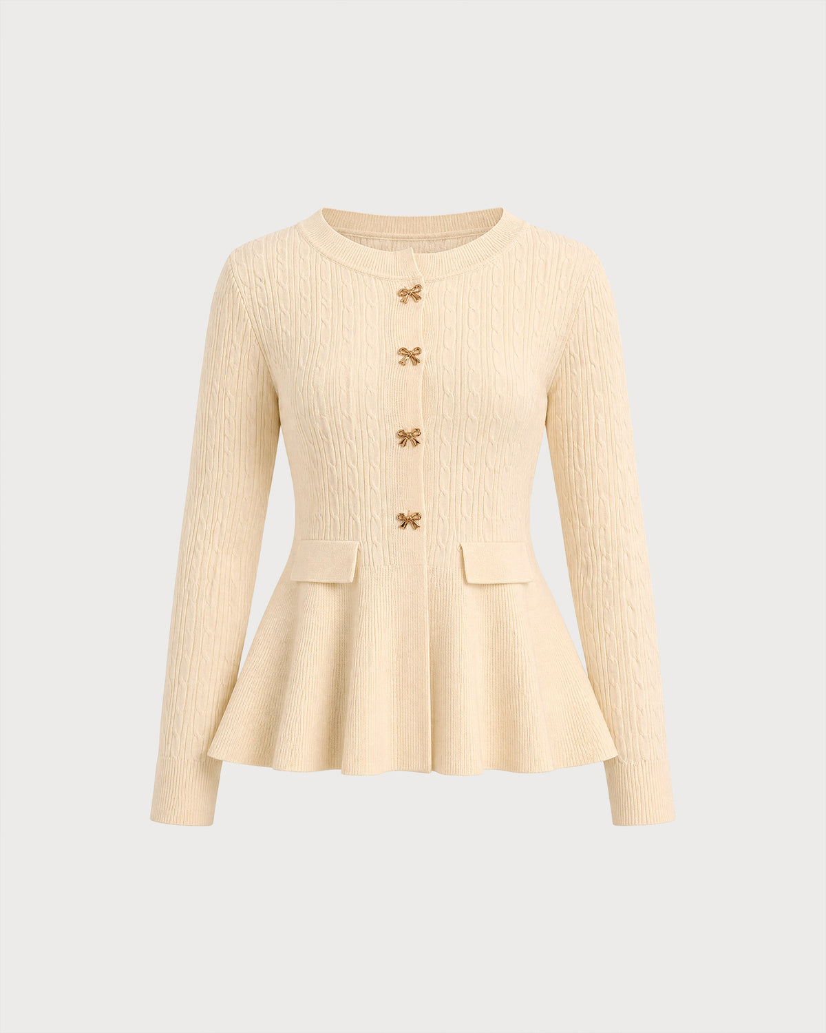 Women's Polyester Knit Sweater - RIHOAS - 06