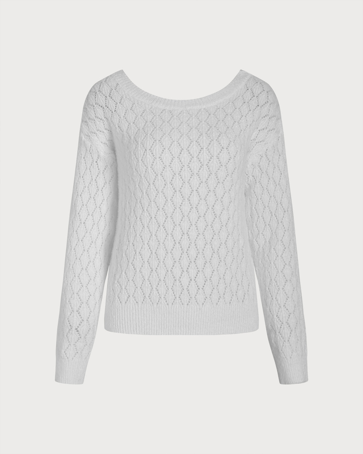 Women's Polyester Knit Sweater - RIHOAS - 04