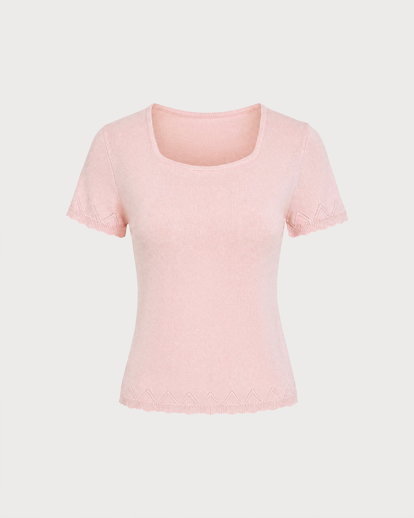 Women's Polyester Knit Sweater Tops - RIHOAS