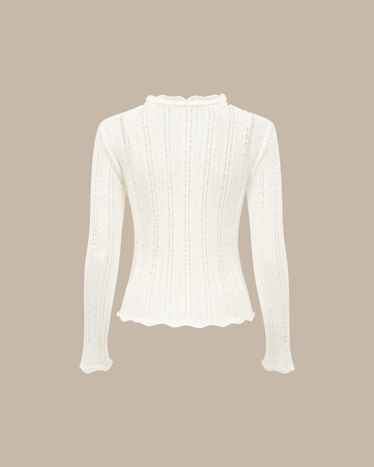Women's Polyester Knit Sweater - RIHOAS - 03