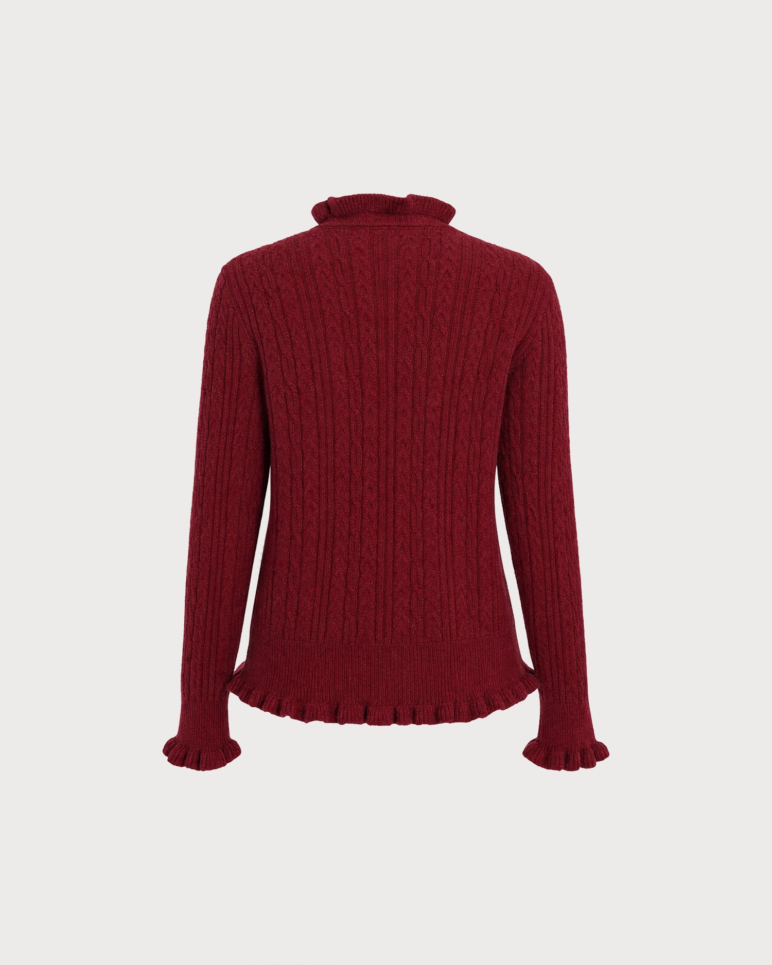 Women's Polyester Knit Sweater - RIHOAS - 02