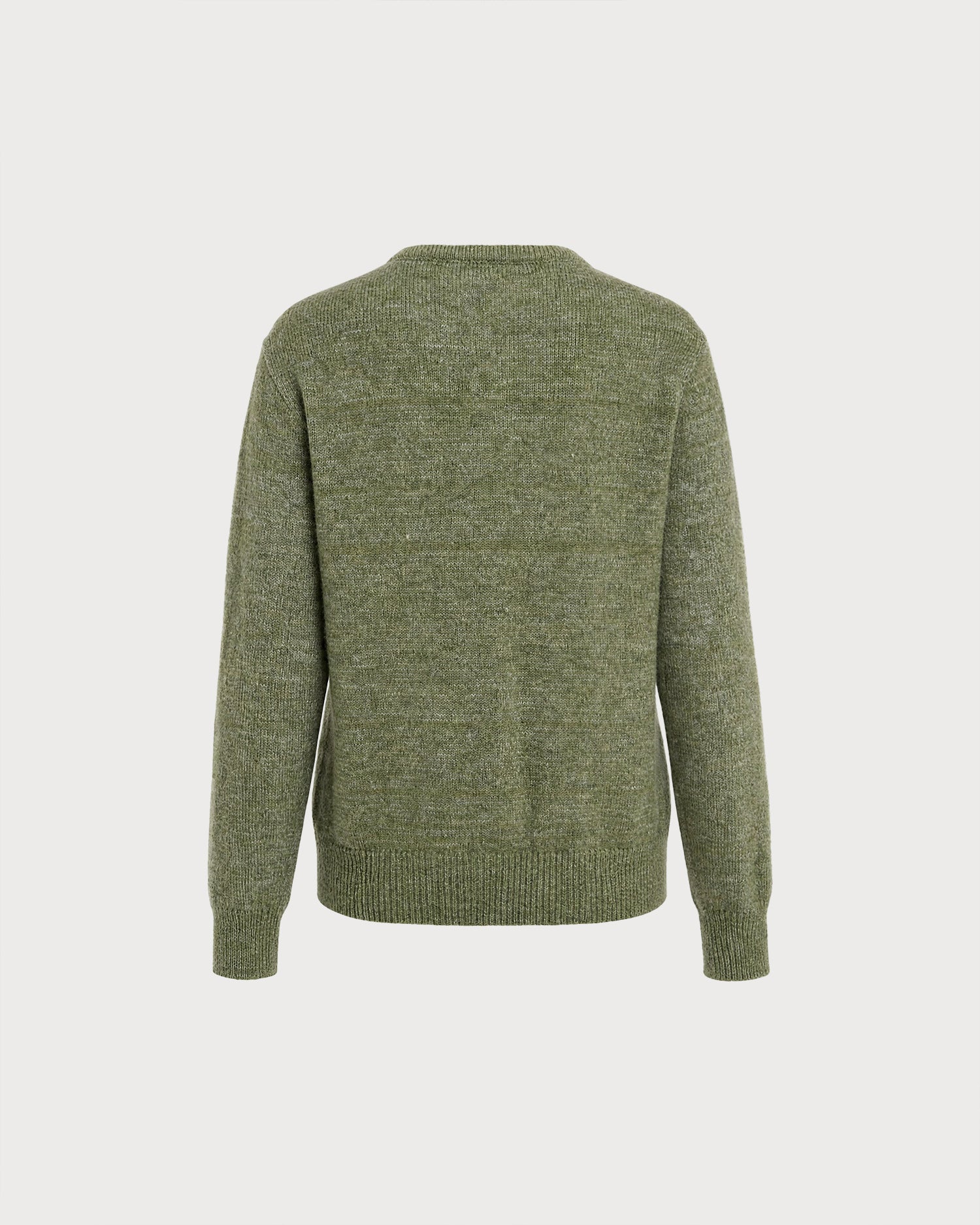 Women's Polyester Knit Sweater - RIHOAS - 02