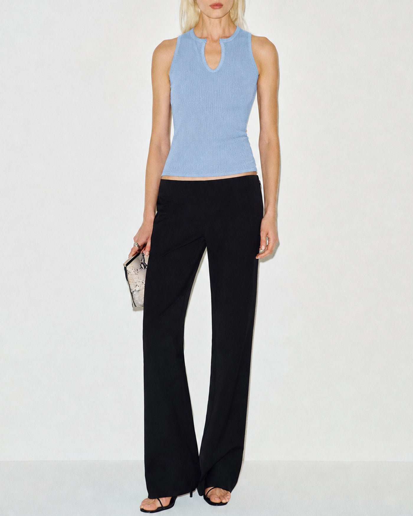 Women's Polyester Knit Top Tops - RIHOAS