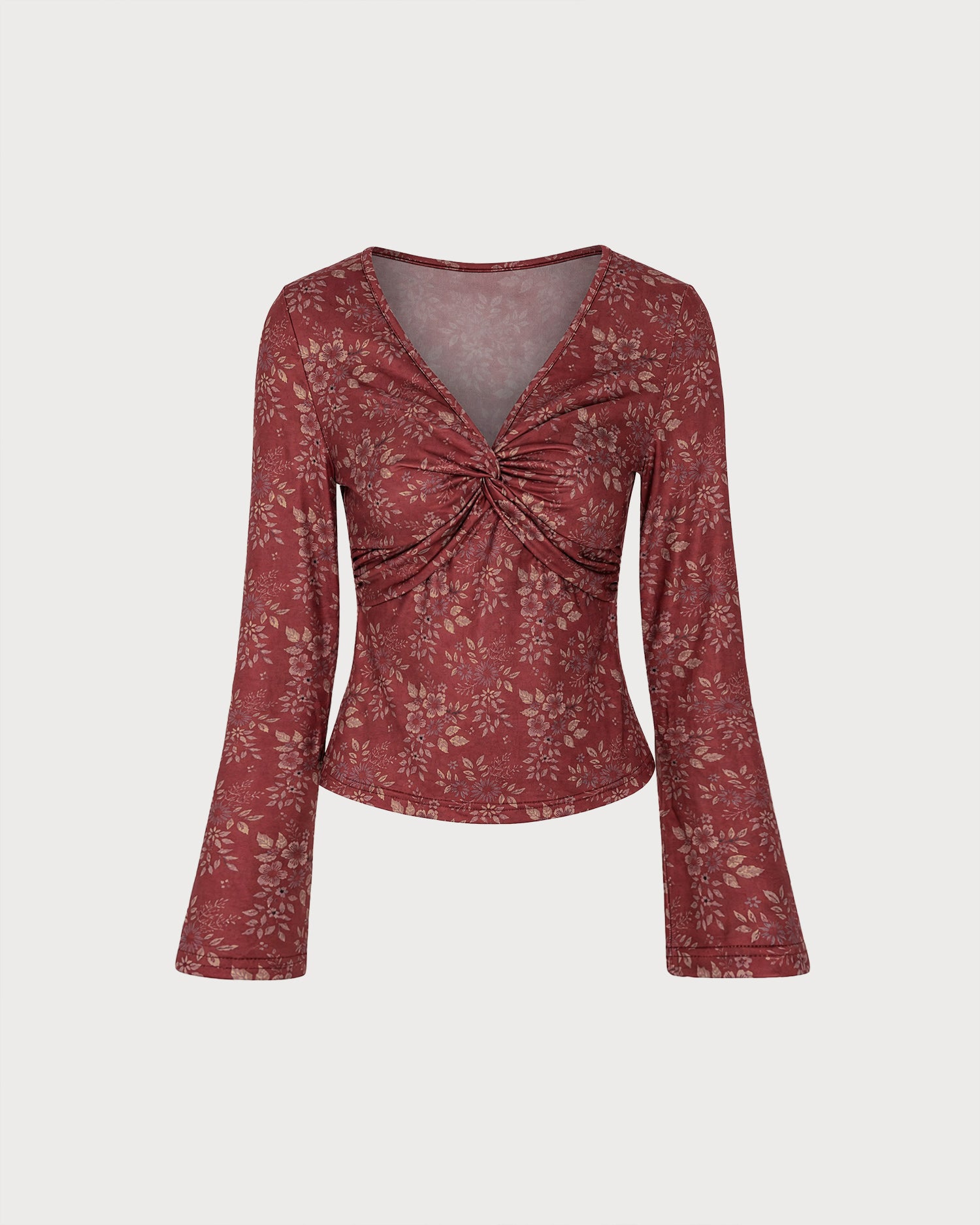 Women's Polyester Knit Top - RIHOAS - 02