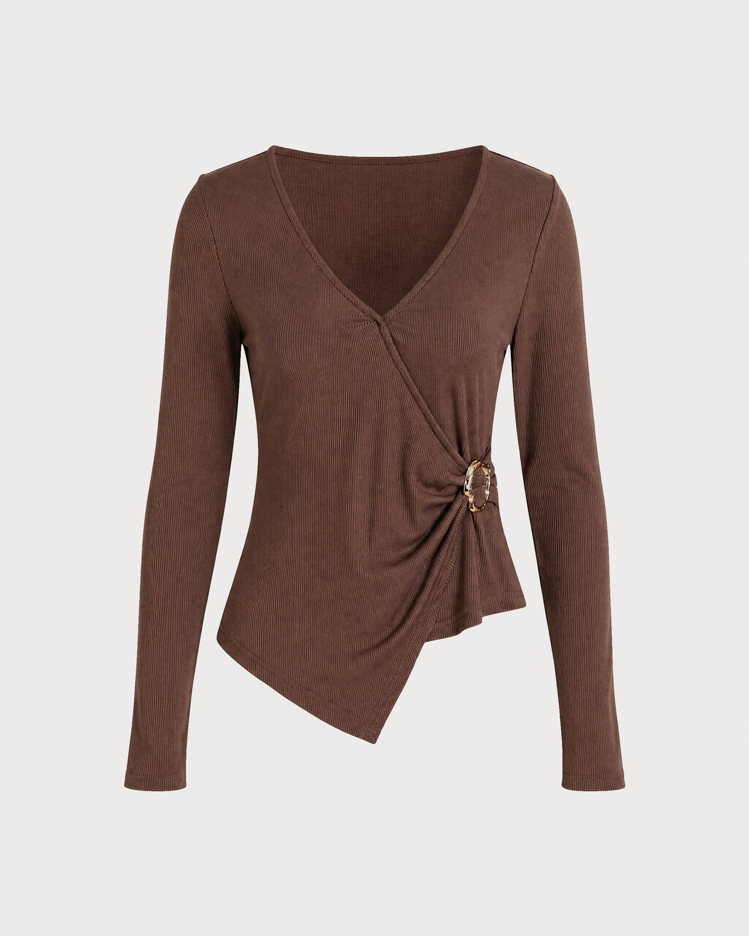 Women's Polyester Knit Top - RIHOAS - 03