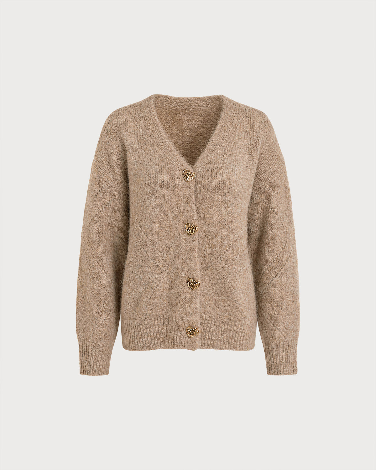 Women's Recycled Polyester Knit Sweaters - RIHOAS - 02