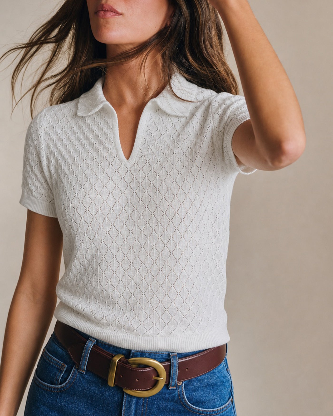 Women's Viscose Knit Sweater Tops - RIHOAS