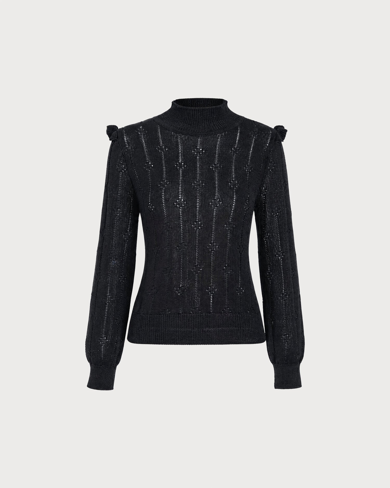 Women's Viscose Knit Sweater - RIHOAS - 03