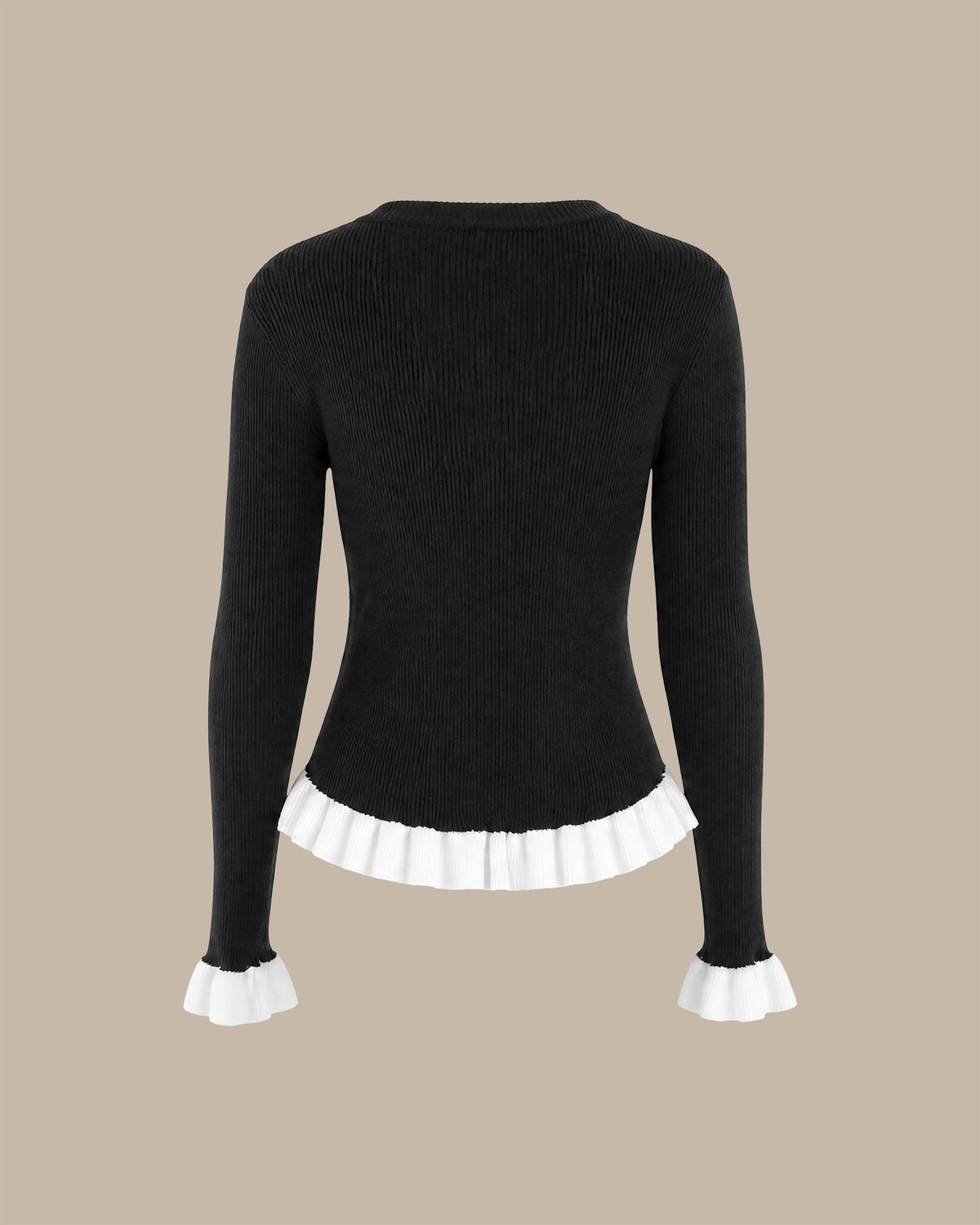 Women's Viscose Knit Sweater - RIHOAS - 02