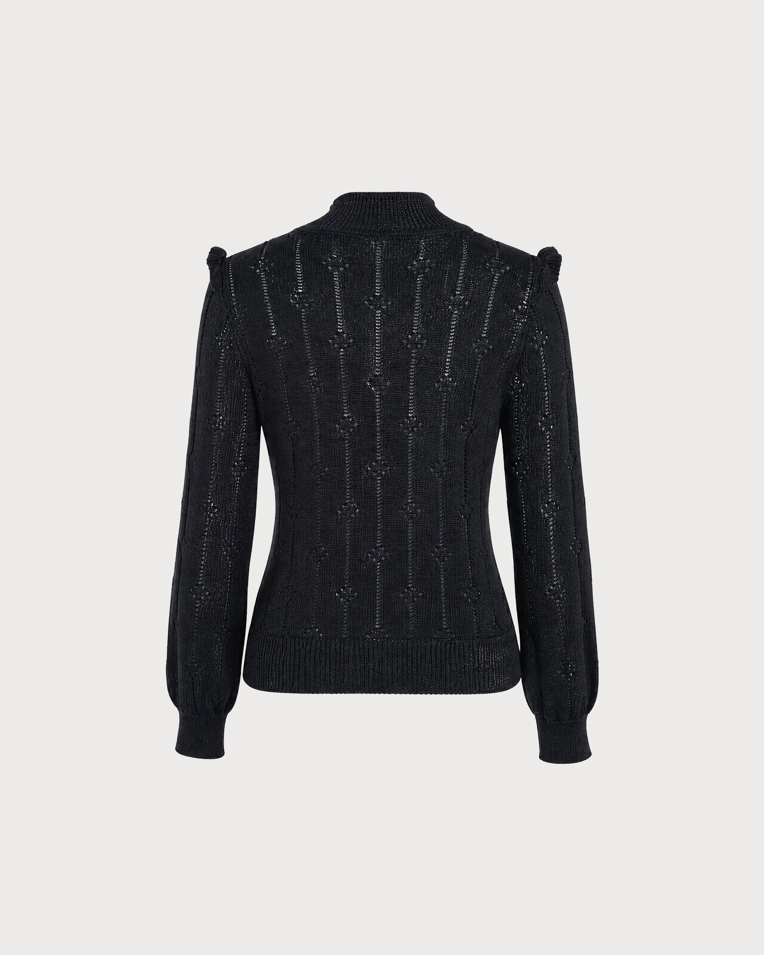 Women's Viscose Knit Sweater - RIHOAS - 04