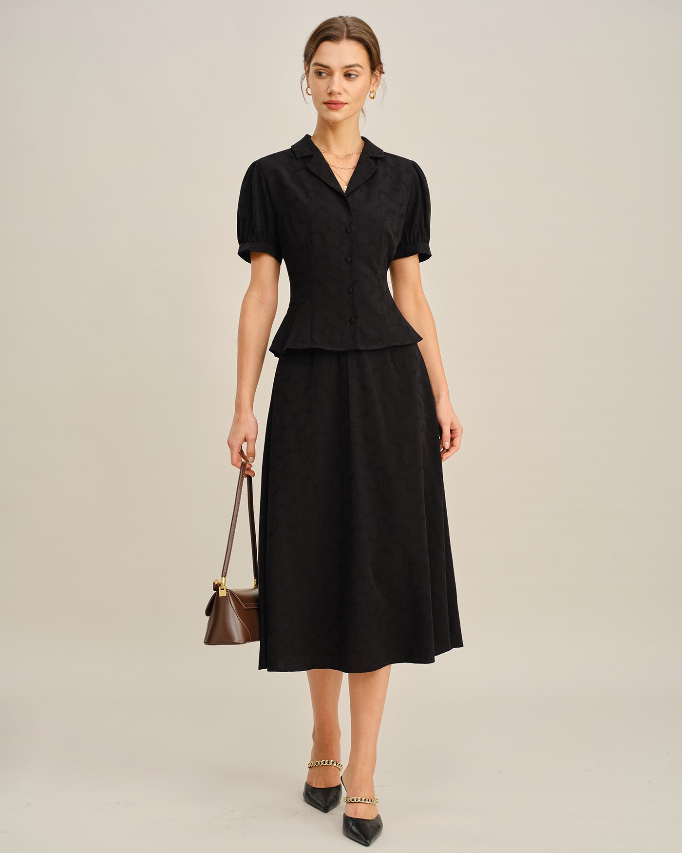 Women's Woven Cotton Blouses Tops - RIHOAS