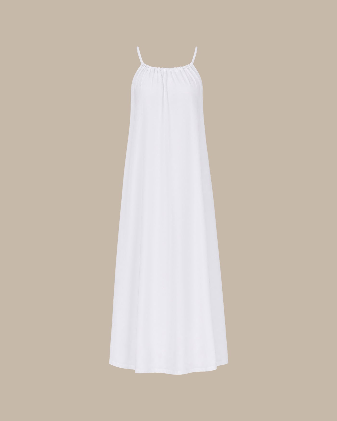Women's Woven Cotton Maxi Dress Dresses - RIHOAS