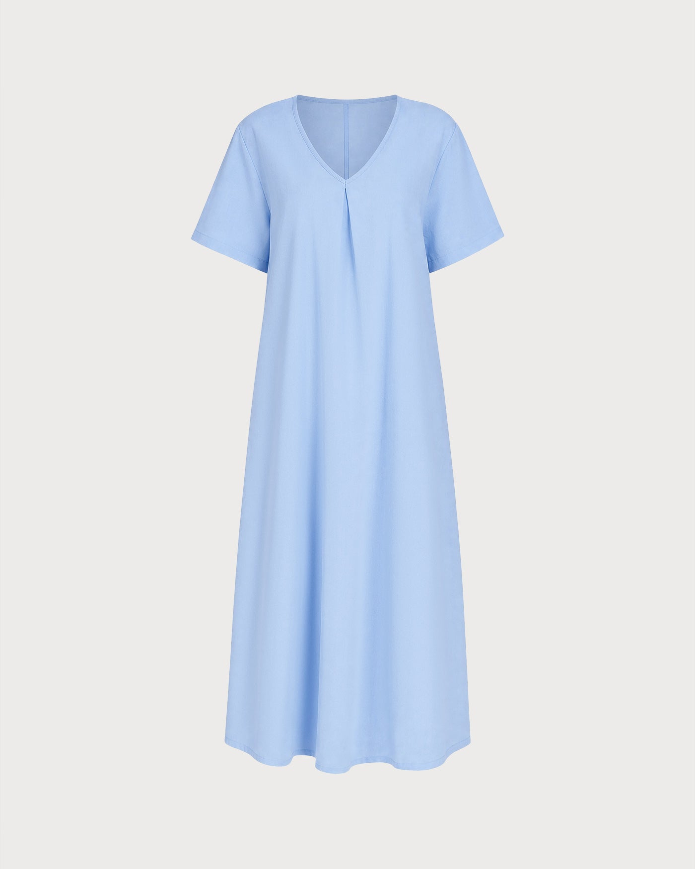 Women's Woven Cotton Midi Dress Dresses - RIHOAS