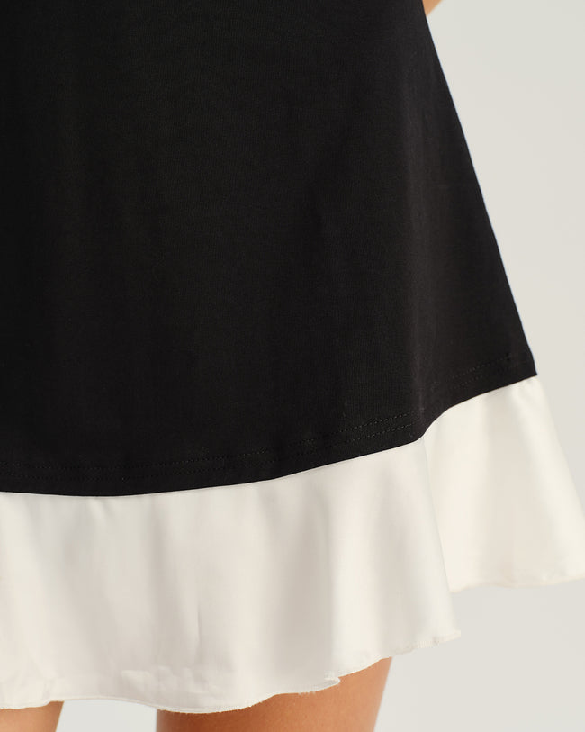 Women's Woven Cotton Mini Dress Dresses - RIHOAS