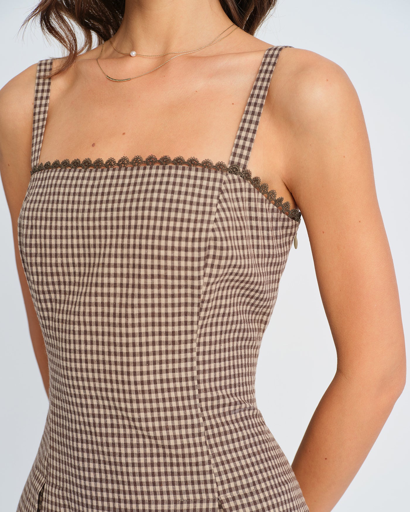 Women's Woven Cotton Mini Dress Dresses - RIHOAS