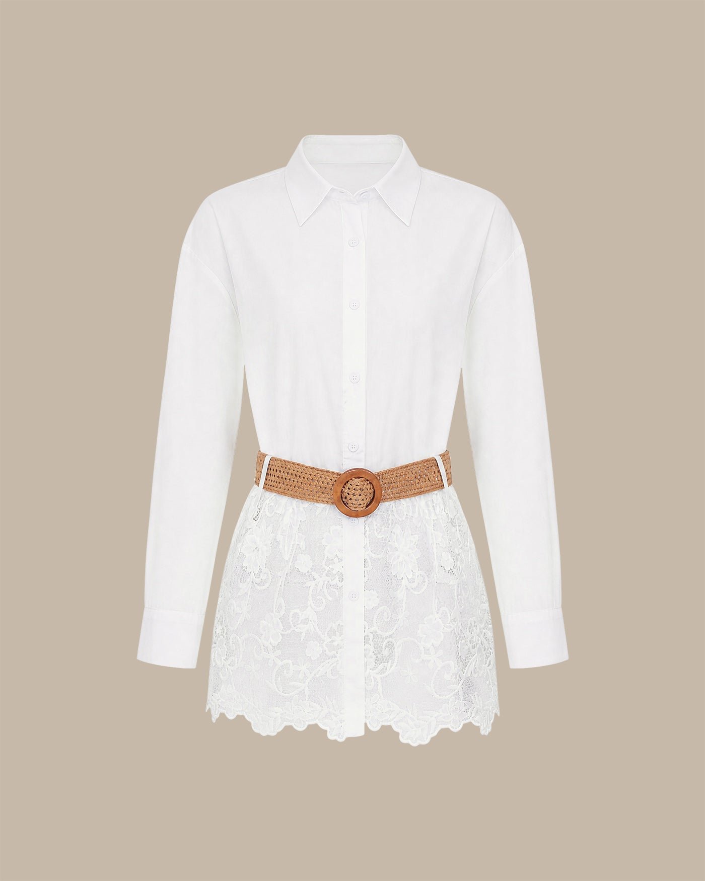 Women's Woven Cotton Shirt Tops - RIHOAS