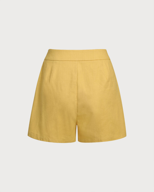 Women's Woven Cotton Shorts Bottoms - RIHOAS