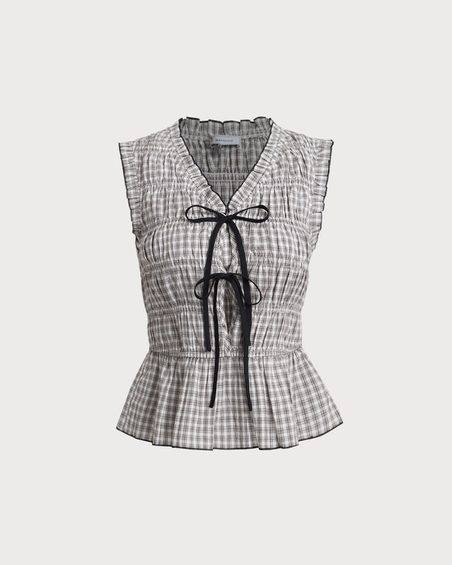 Women's Woven Cotton Vest Tops - RIHOAS