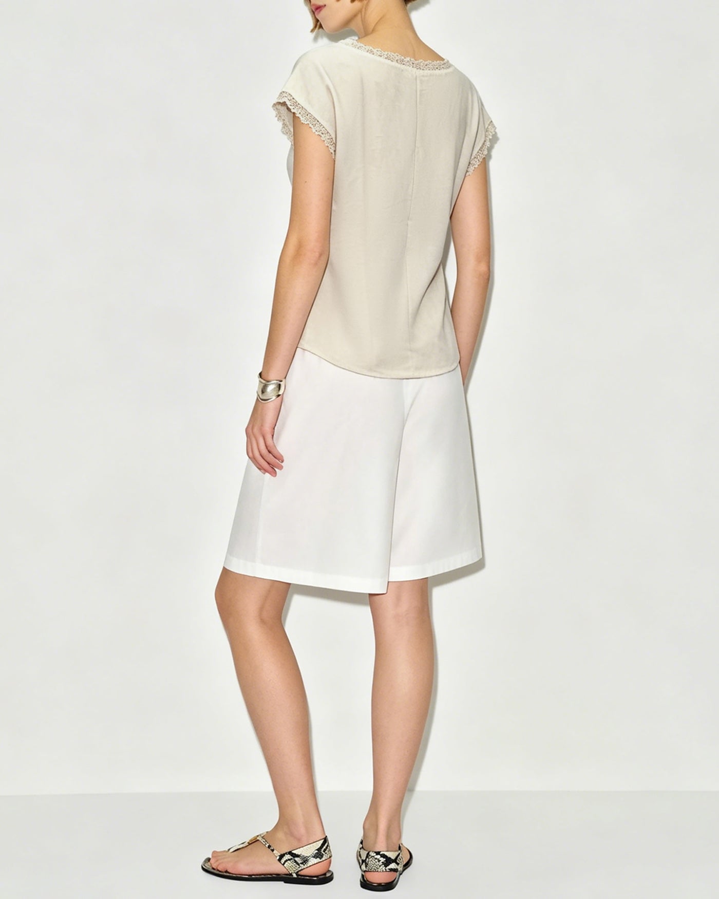 Women's Woven Linen Tops Tops - RIHOAS