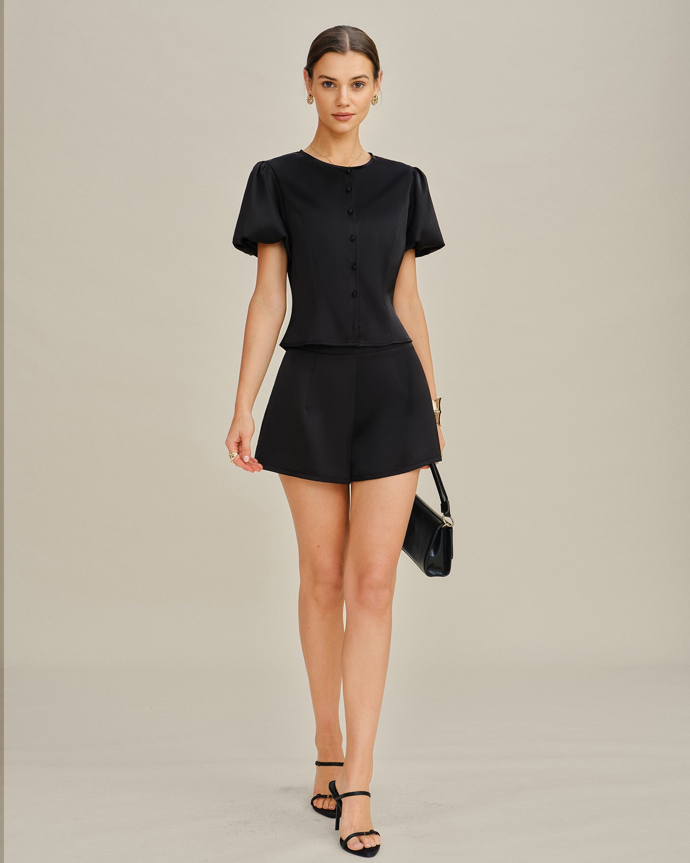 Women's Woven Polyester Blouses Tops - RIHOAS