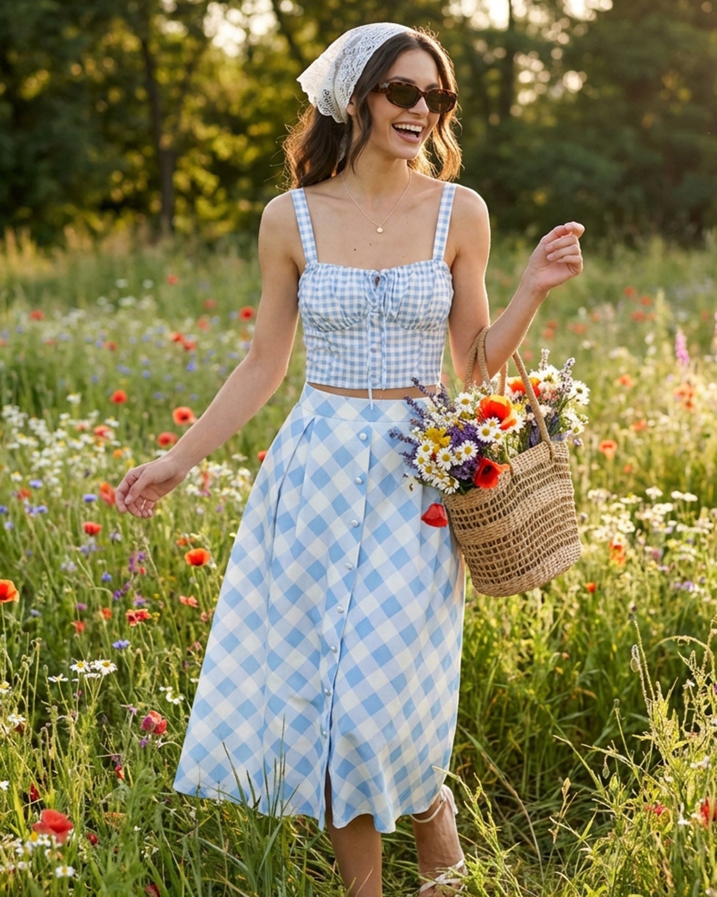 Women's Woven Polyester Camis Tops - RIHOAS