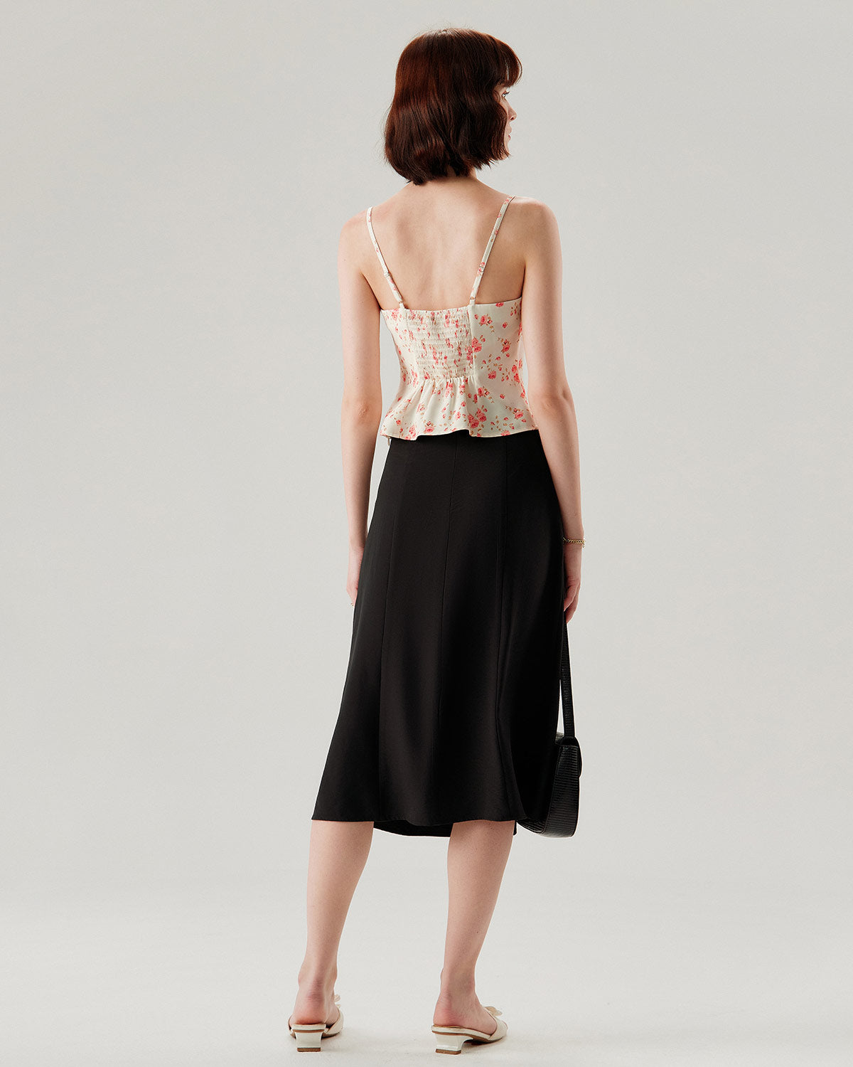 Women's Woven Polyester Camisole Tank Top Tops - RIHOAS
