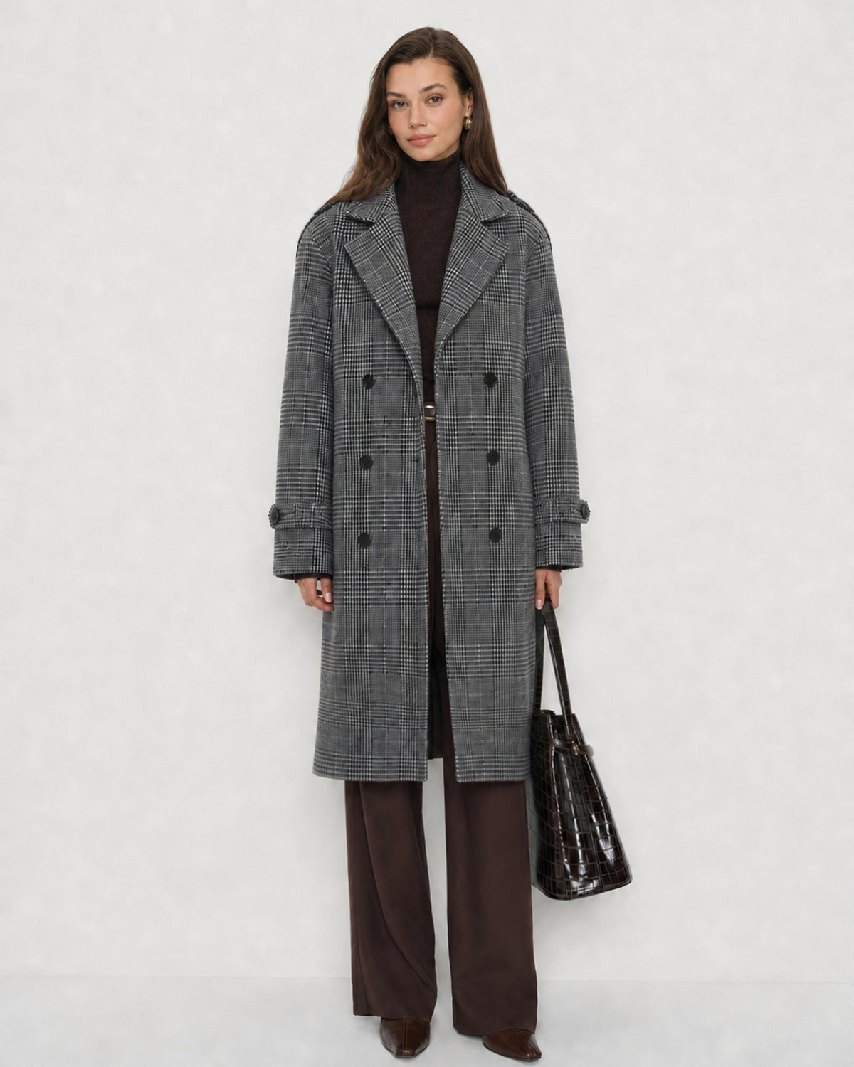 Women's Woven Polyester Coat - RIHOAS