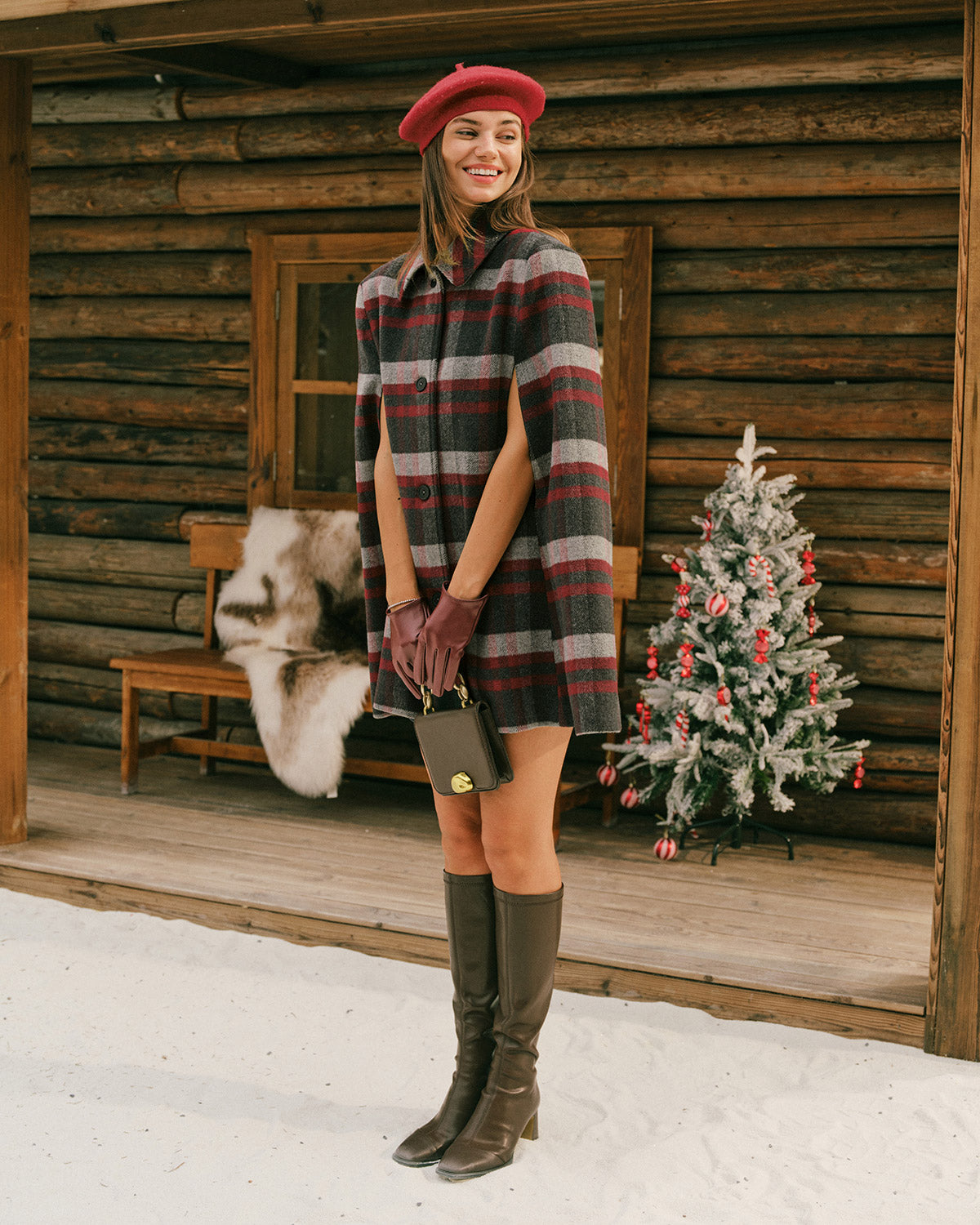 Women's Woven Polyester Coat Outerwear - RIHOAS