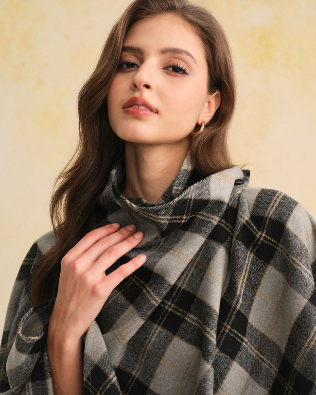 Women's Woven Polyester Coat Outerwear - RIHOAS