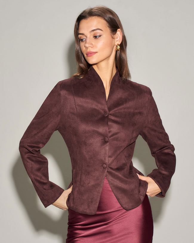 Women's Woven Polyester Jacket Outerwear - RIHOAS