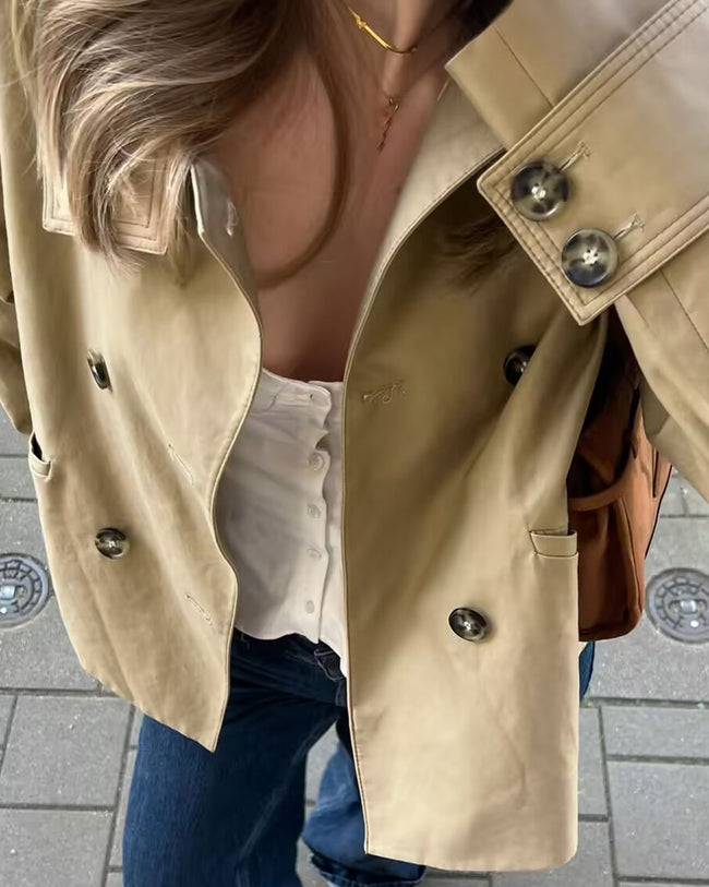 Women's Woven Polyester Jacket Outerwear - RIHOAS