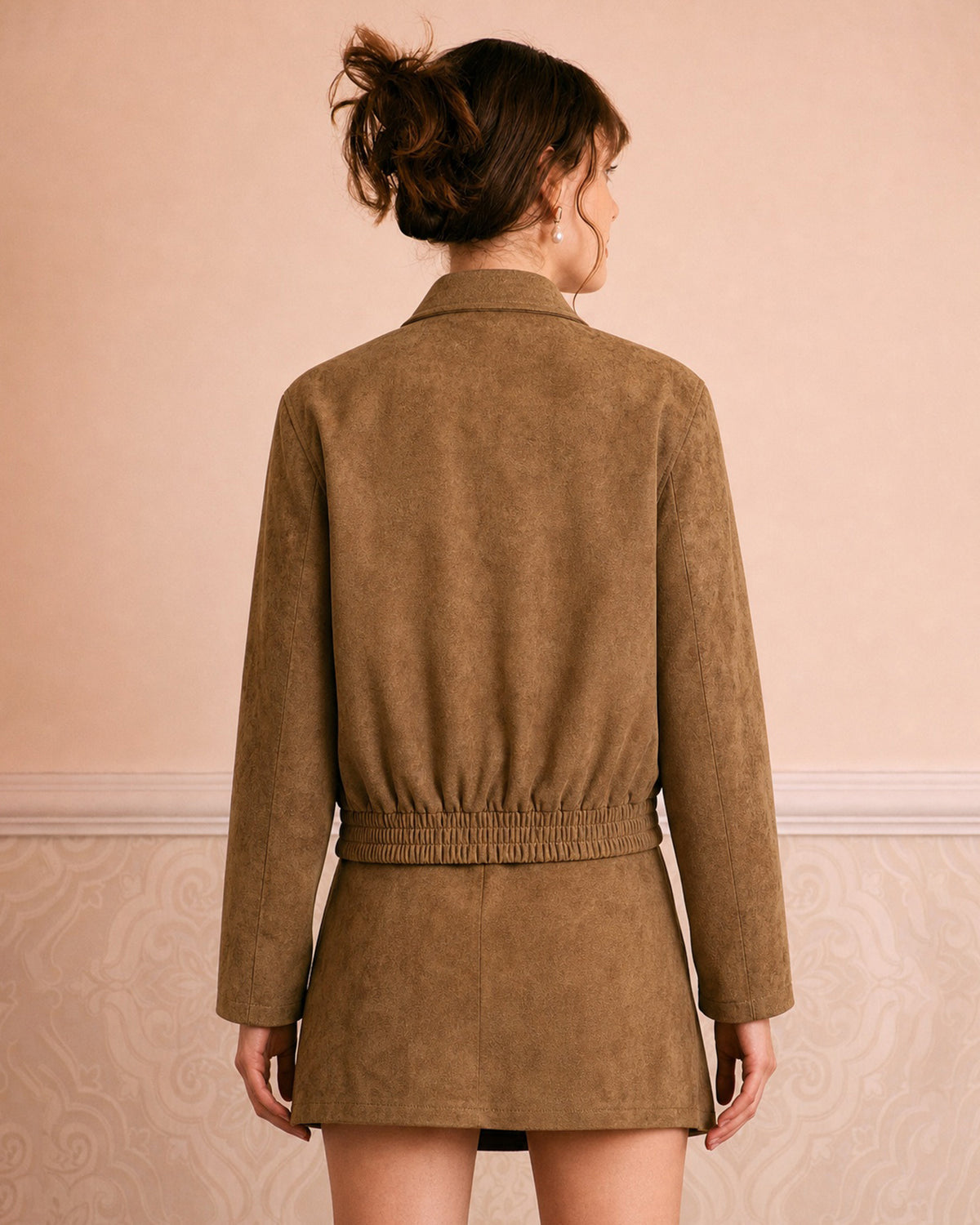 Women's Woven Polyester Jacket - RIHOAS - 02
