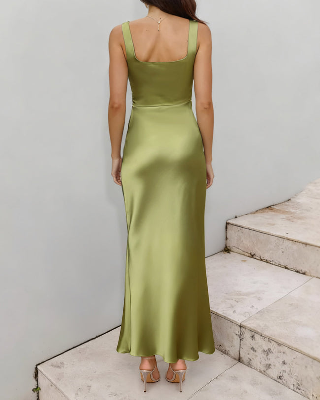 Women's Woven Polyester Long Dress Dresses - RIHOAS
