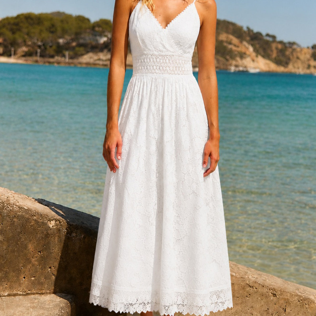 cute glitter prom dresses Mermaid V Neck Green Sequins with Appliques AB10601 20 beautiful crochet stitches Models are wearing the color-dress-blue Size:AU12 - (US8)