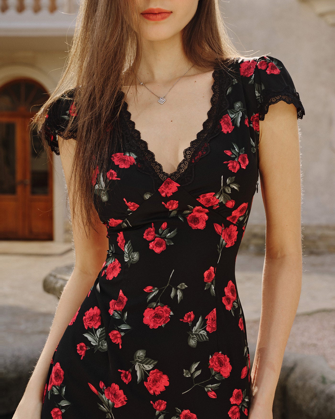 Women's Woven Polyester Maxi Dress Dresses - RIHOAS