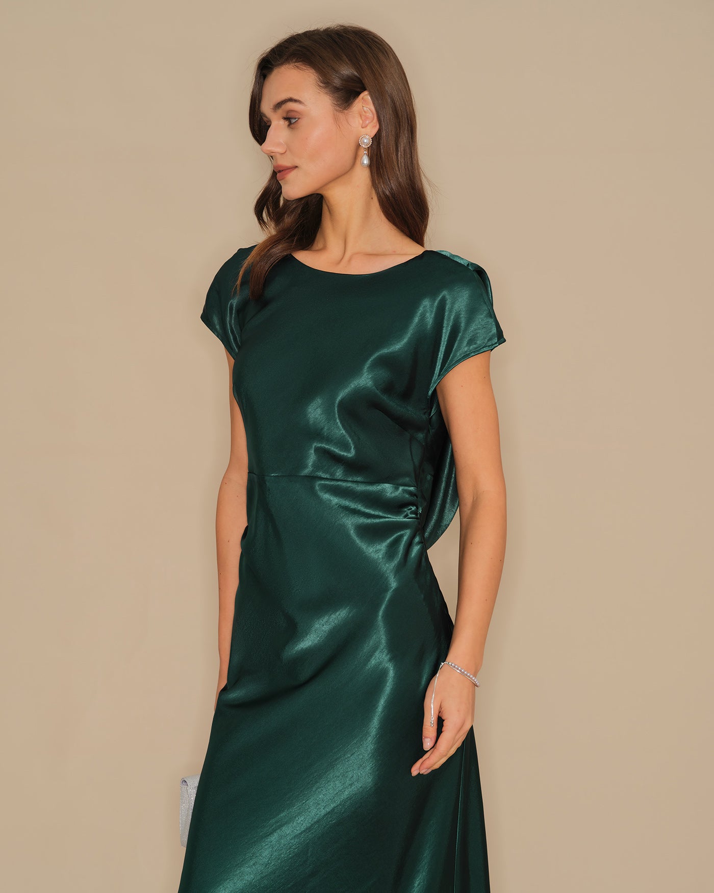 Women's Woven Polyester Maxi Dress Dresses - RIHOAS