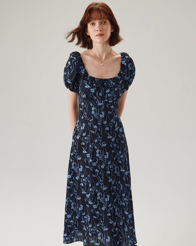 Women's Woven Polyester Maxi Dress Dresses - RIHOAS