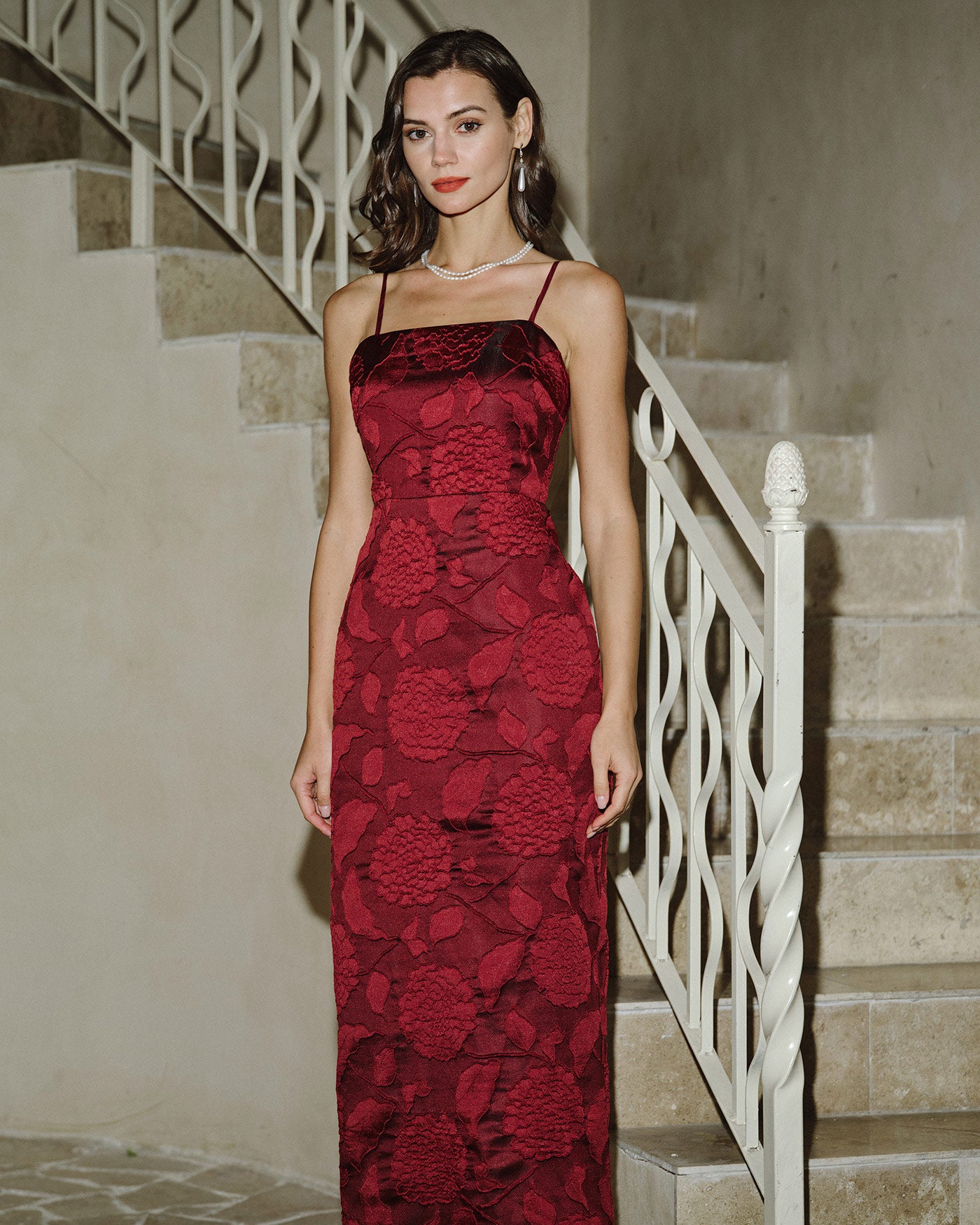 Women's Woven Polyester Maxi Dress Dresses - RIHOAS