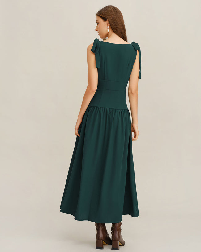 Women's Woven Polyester Maxi Dress Dresses - RIHOAS