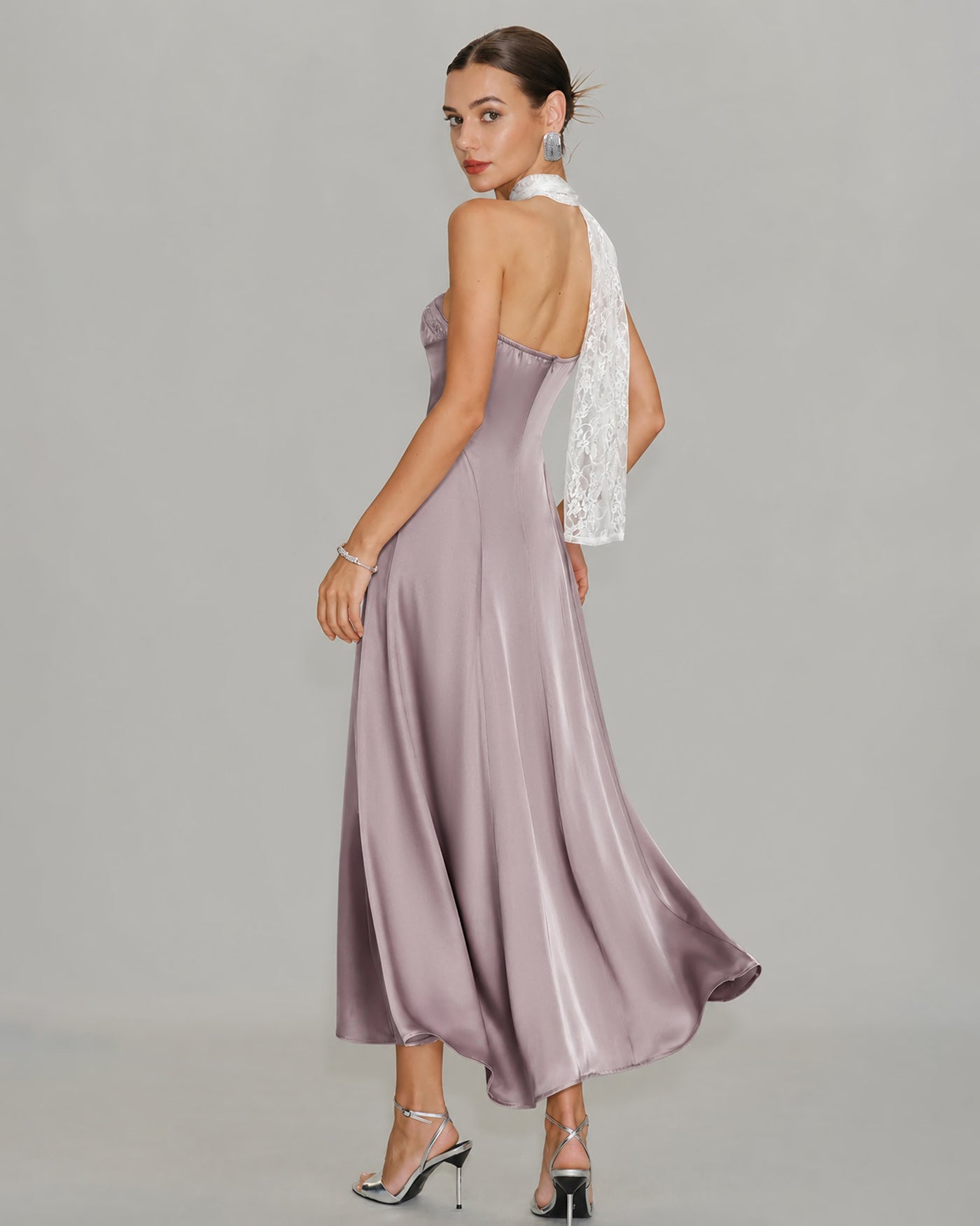 Women's Woven Polyester Maxi Dress Dresses - RIHOAS