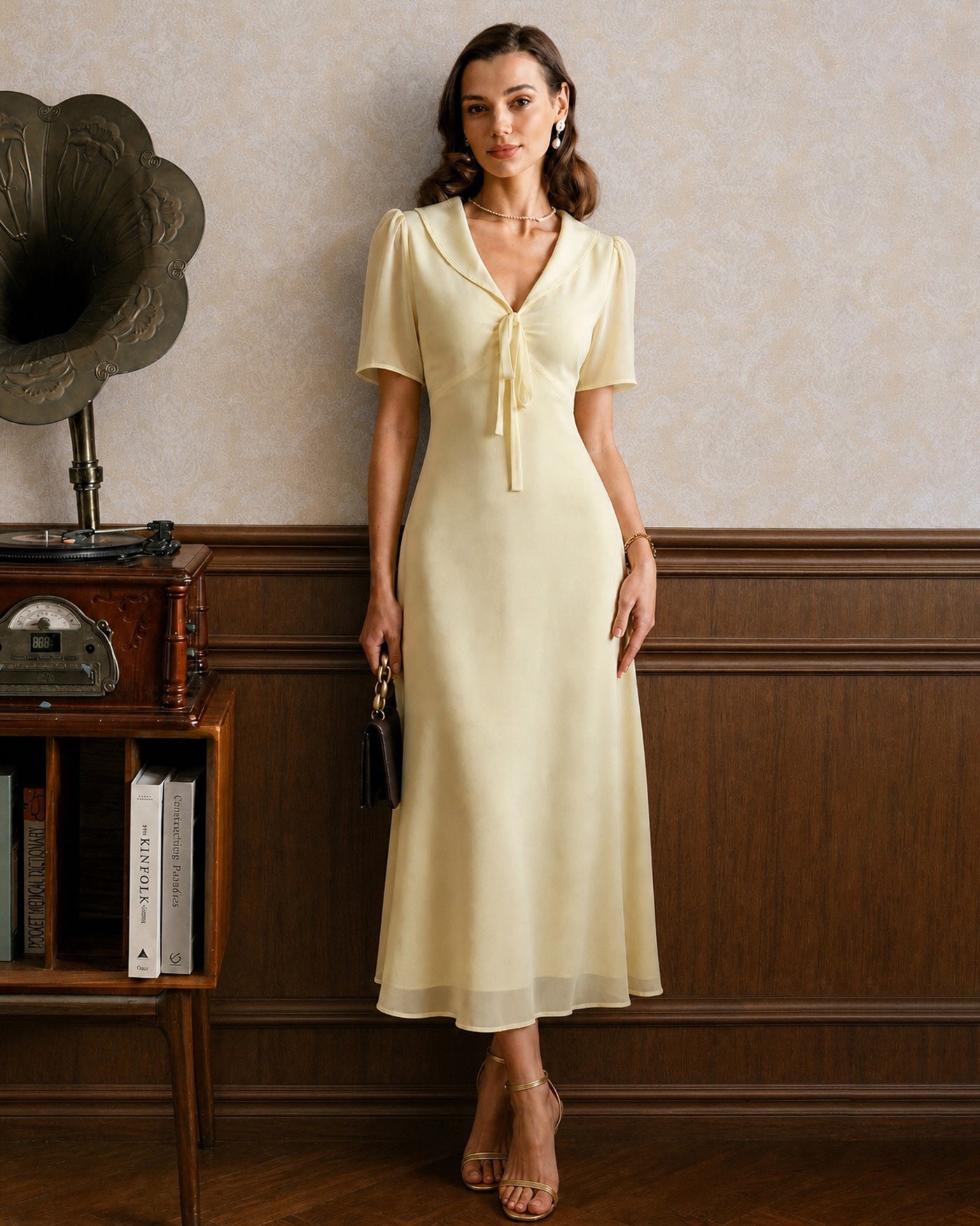 Women's Woven Polyester Maxi Dress Dresses - RIHOAS