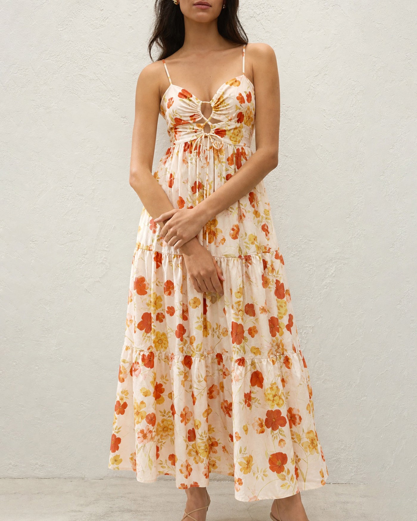 Women's Woven Polyester Maxi Dress Dresses - RIHOAS