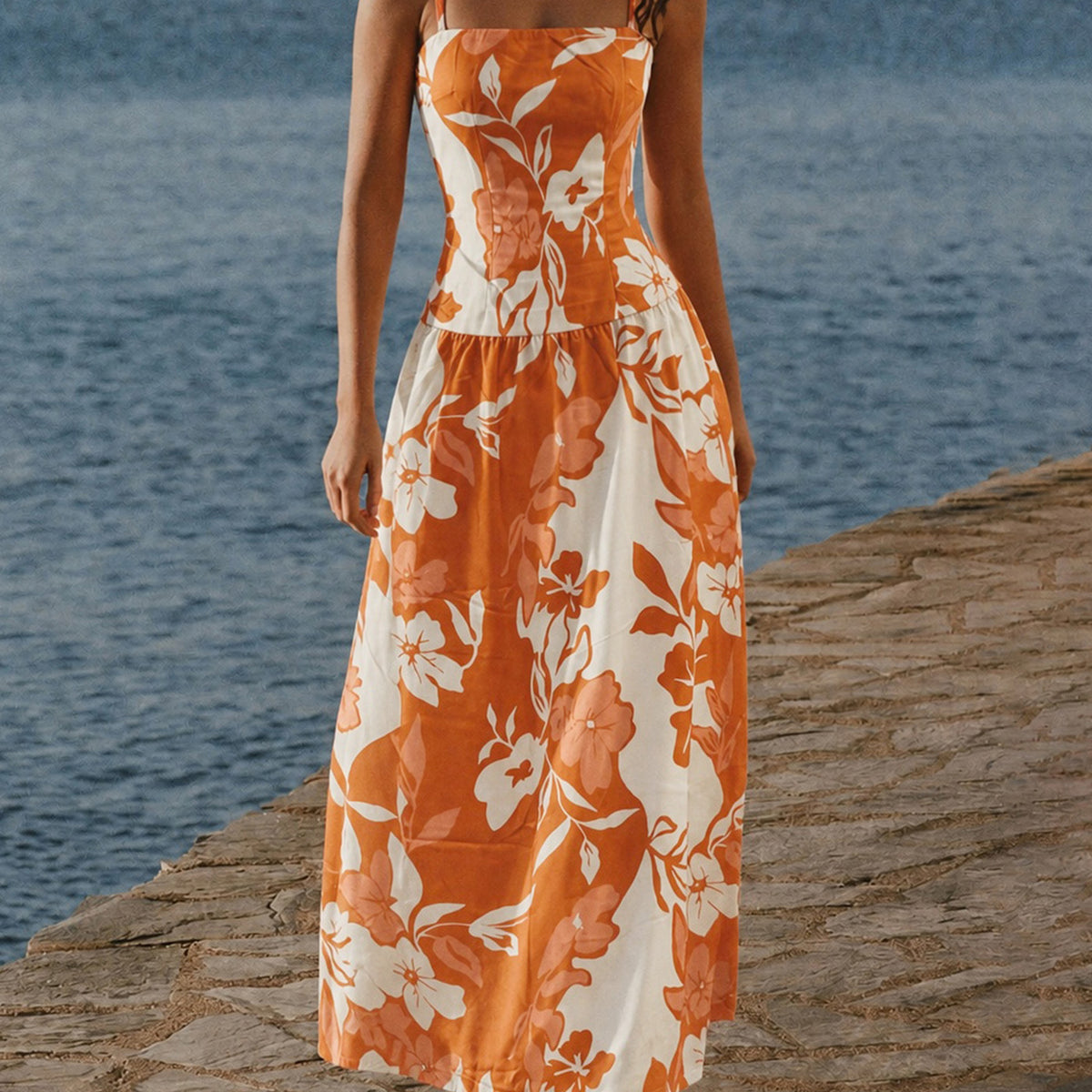 orange beach dresses for women Beach Dress