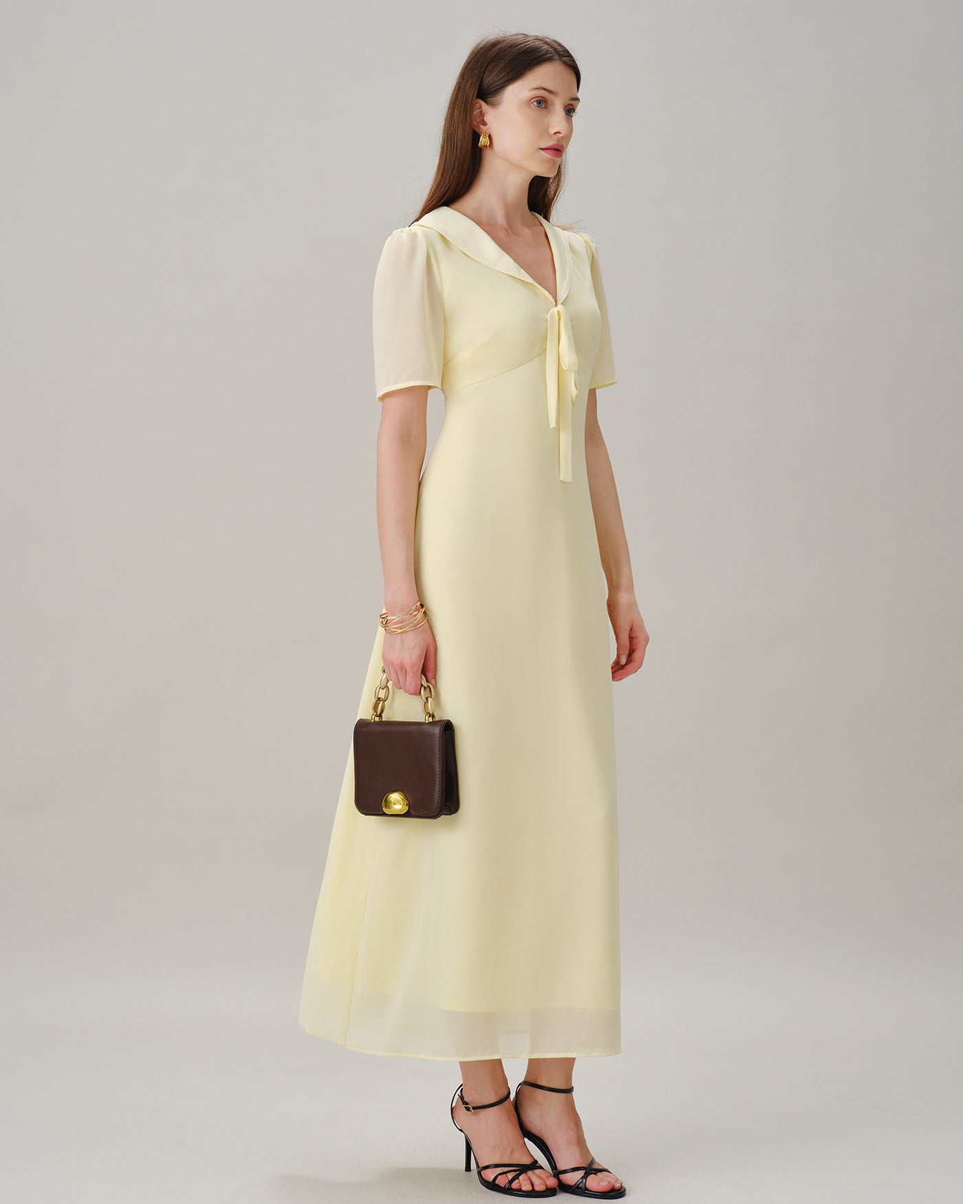 Women's Woven Polyester Maxi Dress Dresses - RIHOAS