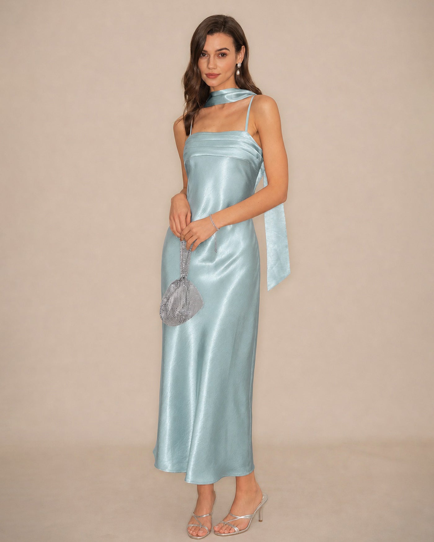 Women's Woven Polyester Maxi Dress Dresses - RIHOAS
