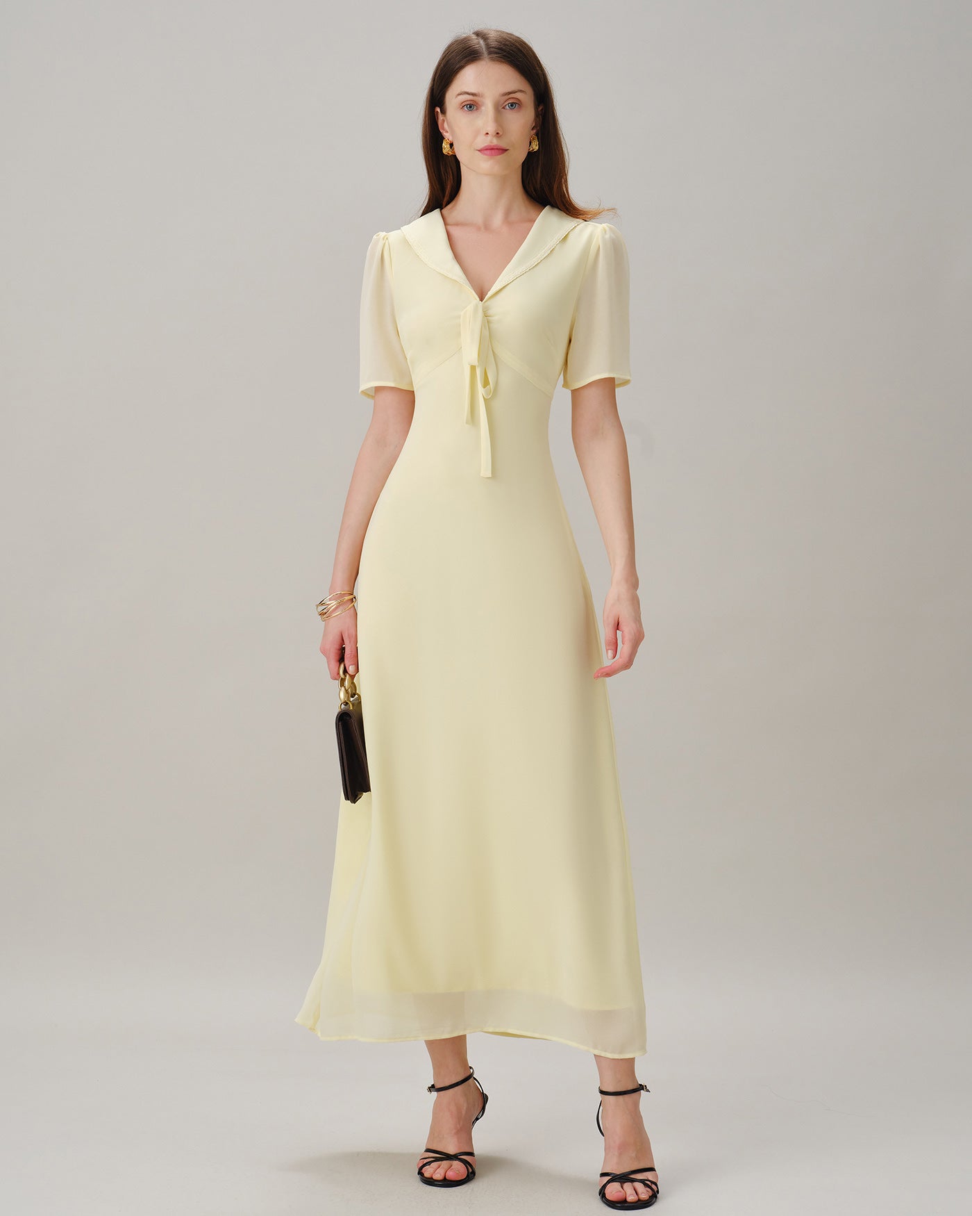Women's Woven Polyester Maxi Dress Dresses - RIHOAS