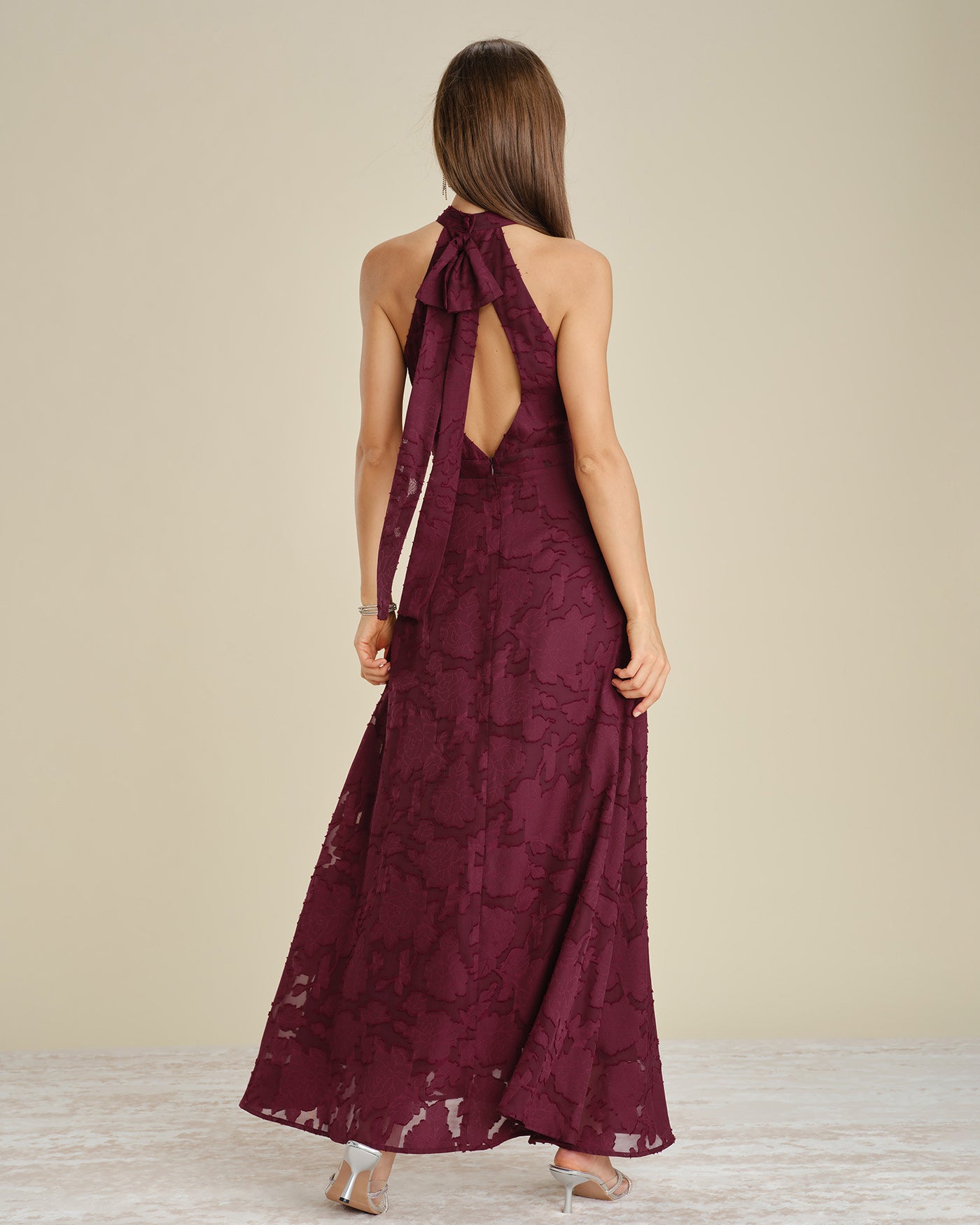 Women's Woven Polyester Maxi Dress Dresses - RIHOAS
